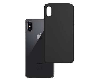 Etui / obudowa na smartfona 3mk Matt Case do iPhone X/XS czarny
